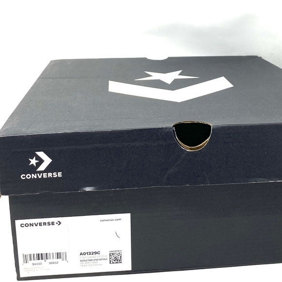 Converse Lugged 2.0 Waterproof Platform High Sneakers Women Saddle Dark A01329C - Picture 10 of 11